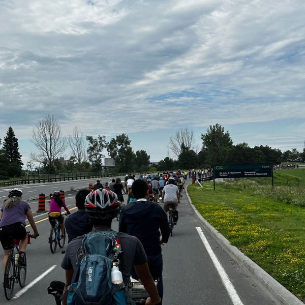 Ottawa Critical Mass Ride