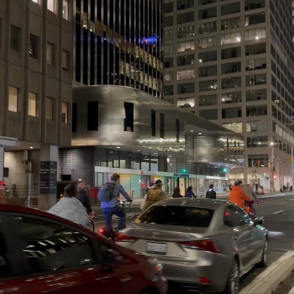 halloween critical mass ride