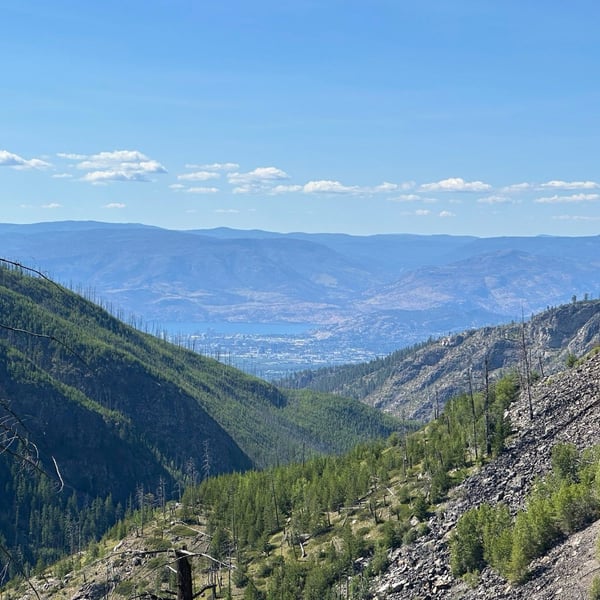Exploring the Trestles at Myra Canyon