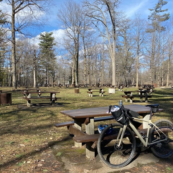ride in the vincent massey park 