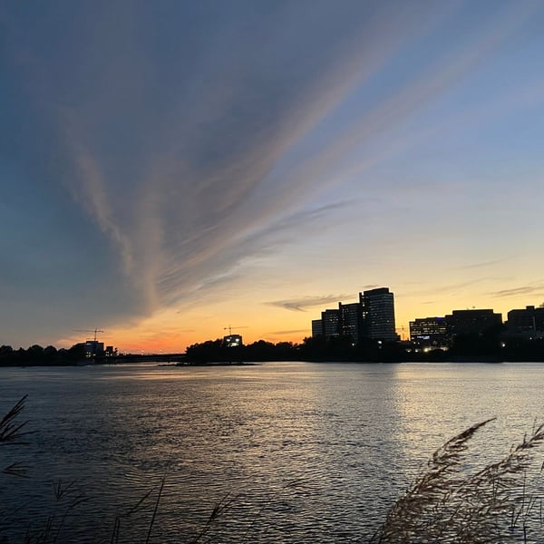 Sunset ride around Colonel By