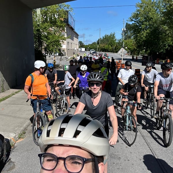Ottawa Critical Mass Ride 2024