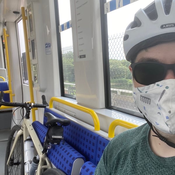 Beach Day! 🌞 🏖 🚊 🚴 