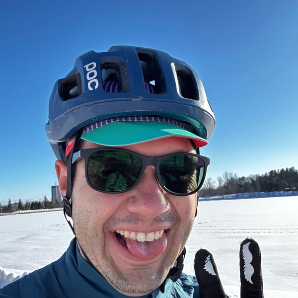 Chill winter ride by the Canal