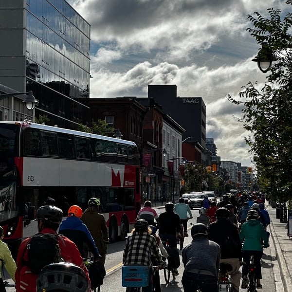 Ottawa Fall Critical Mass Ride