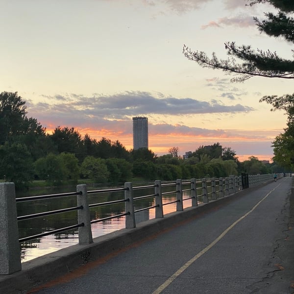 Catching the Sunset at Dow's Lake
