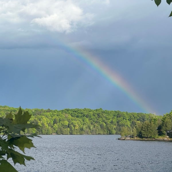 back home from summit 🌈